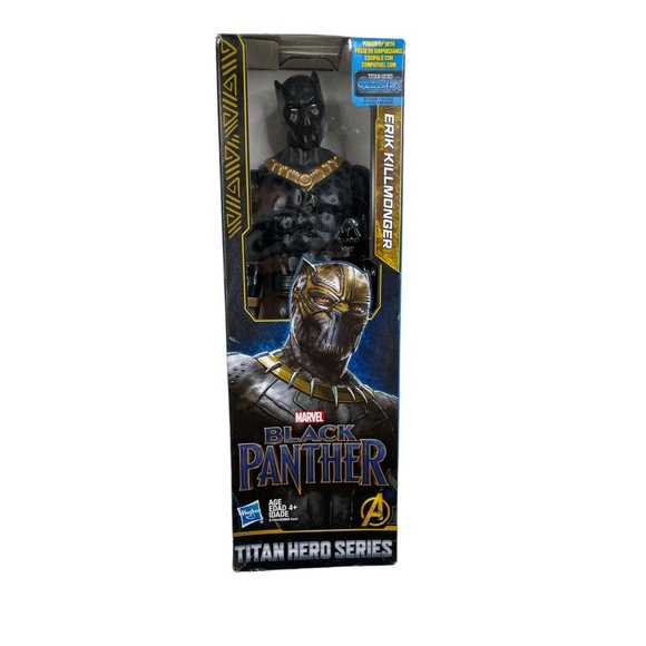 Hasbro Marvel Black Panther Titan Hero Series Erik Killmonger Action Figure - Picture 1 of 4